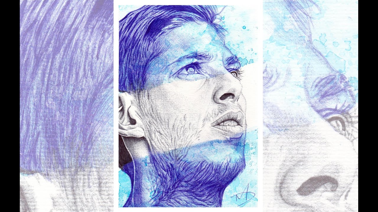 Drawing Emiliano SALA | Rest In Peace  - DeMoose Art