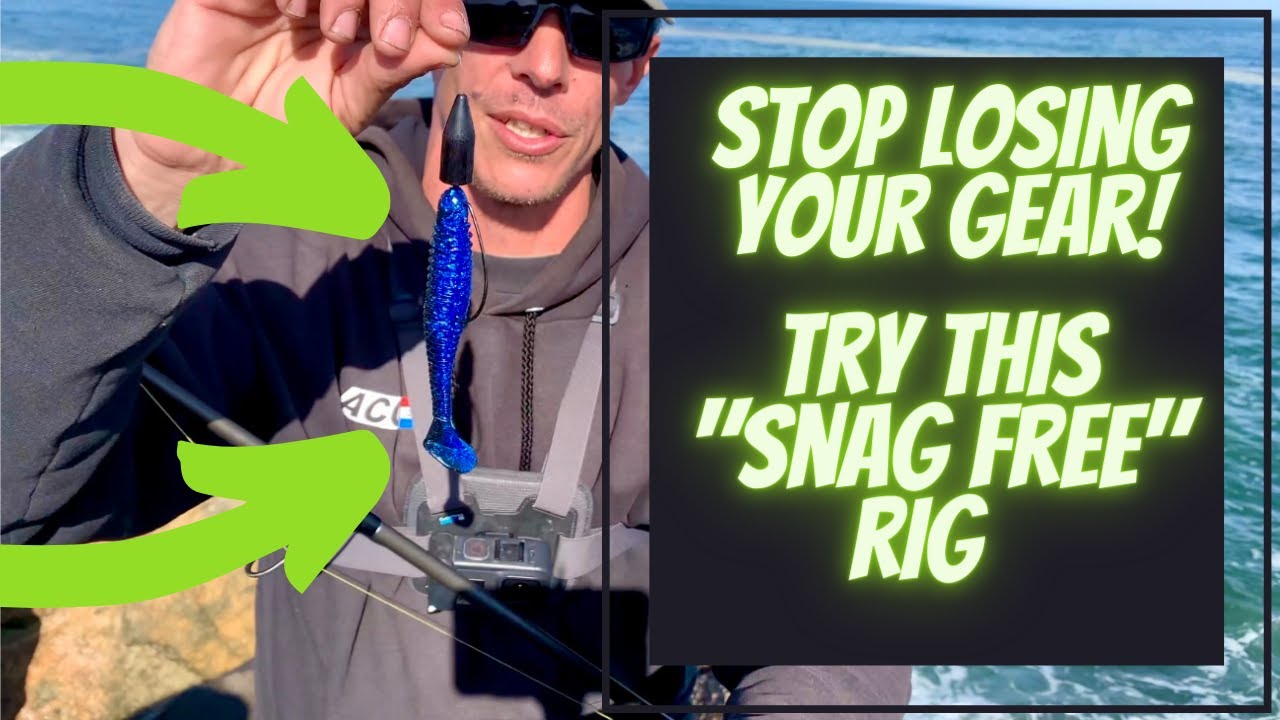 Tired Of Losing Your JIGS In The Rocks? Try This Jetty Fishing Setup