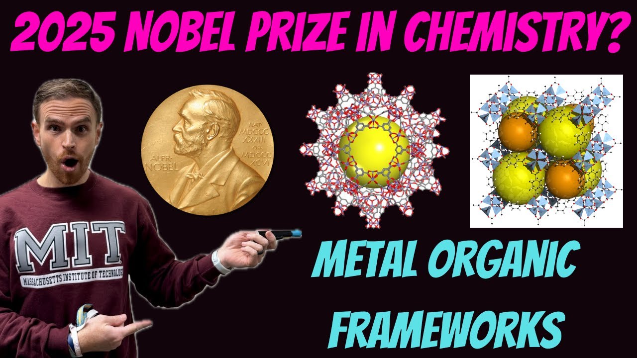 Нобелевская премия 2025 года: объяснение химии MOF!