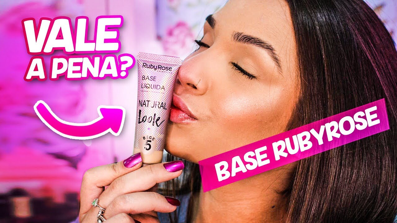 RESENHA DA BASE NATURAL LOOK RUBY ROSE | Odara Nogueira