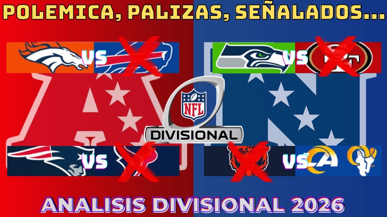 ¿ROBO EN DENVER? 😱 49ers apalizados y CJ Stroud aniquilado | Análisis Ronda Divisional NFL 2026