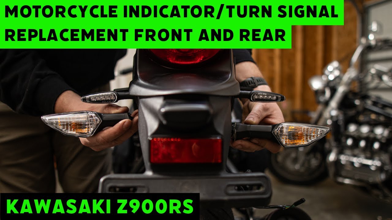Kawasaki Z900RS Turn Signal / Indicator Replacement