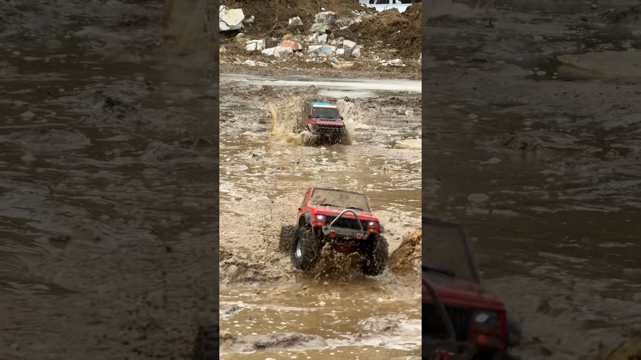 Ралли рейд в грязи Ford Bronco 2023 Traxxas trx4 #rccar #remotecontrol #trx4