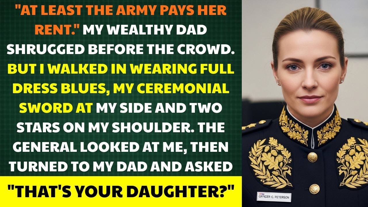 My Wealthy Father Thought My Army Pay Could Barely Cover Rent — Until I Walked In with...
