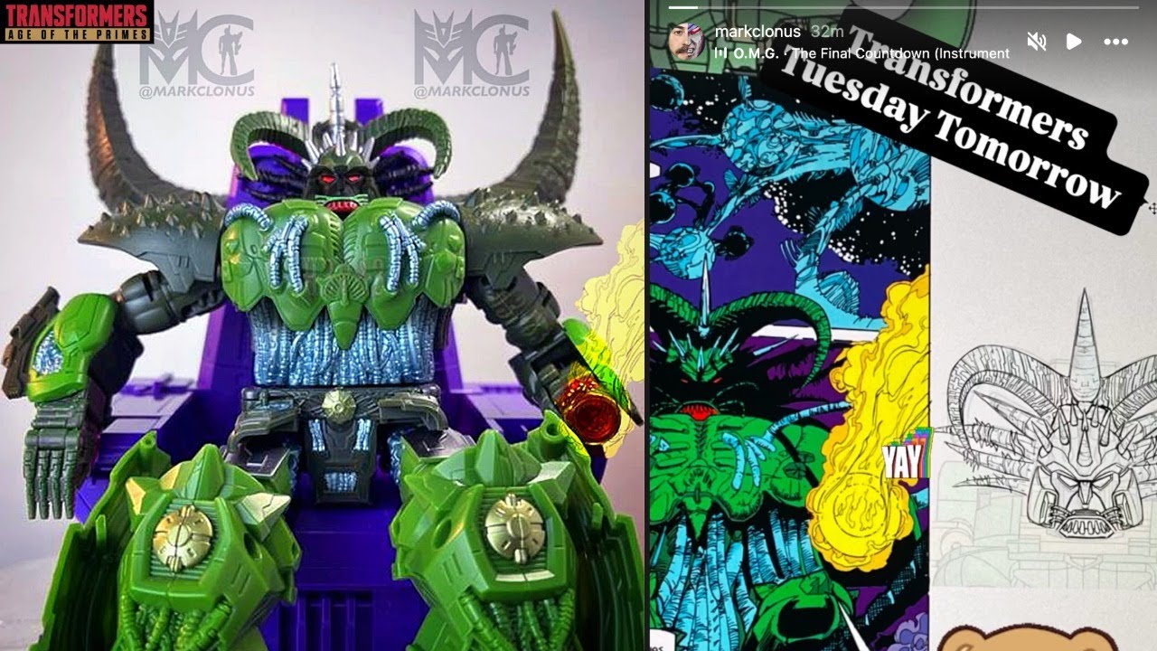 Трансляция PULSE по вторникам?? Фотографии Transformers Age Of The Primes LIEGE MAXIMO вживую!!!