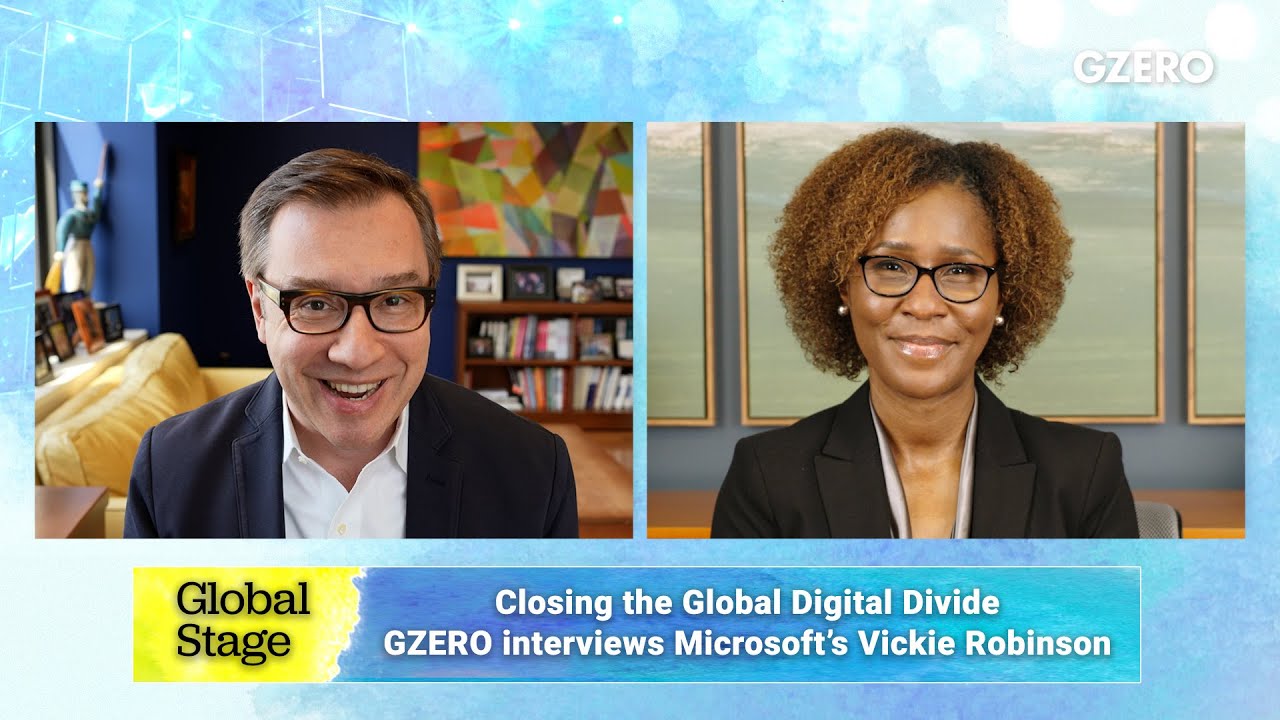 Want Global Equality? Get More People Online | Vickie Robinson | Global Stage | GZERO Media