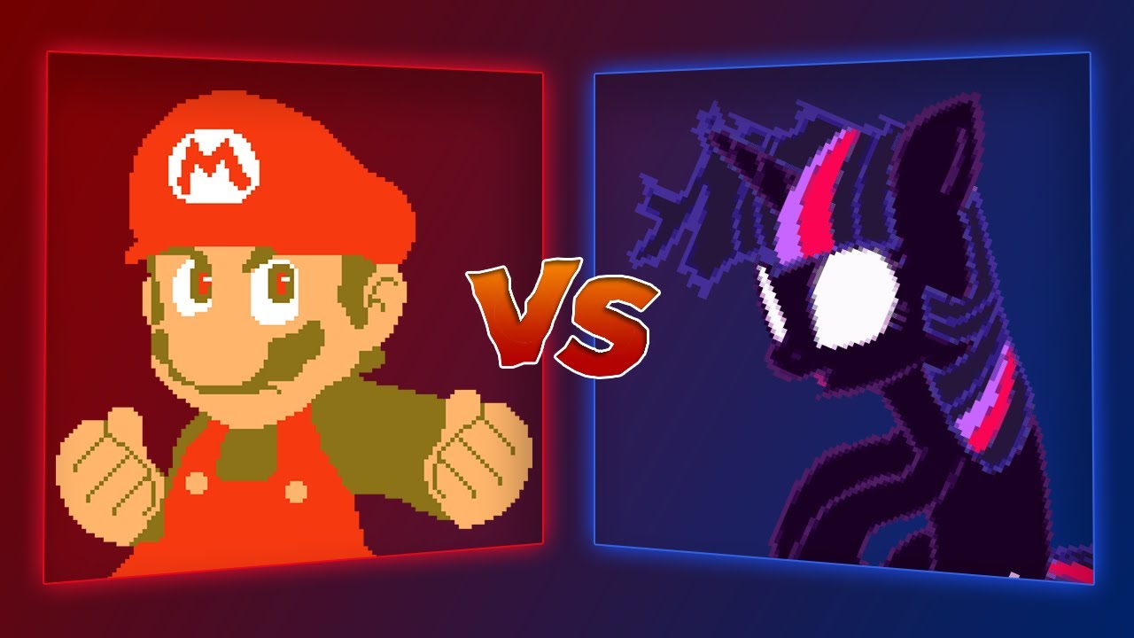 MUGEN Battle - Madness Mario vs Nightmare Sparkle
