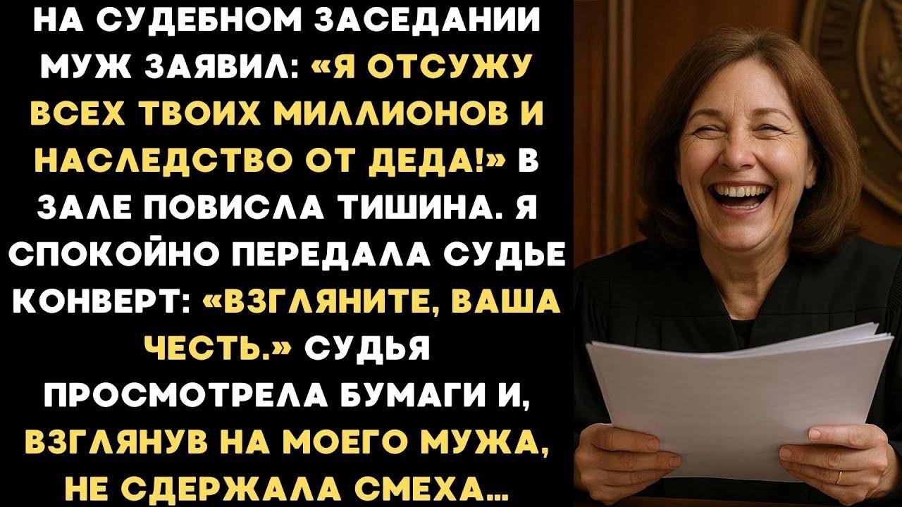 Муж решил отсудить всё имущество, но мои док