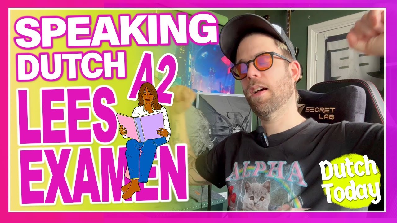 Leesexamen A2 deel 2 // NEDERLANDSE LES - DUTCH LESSON // NT2 inburgering
