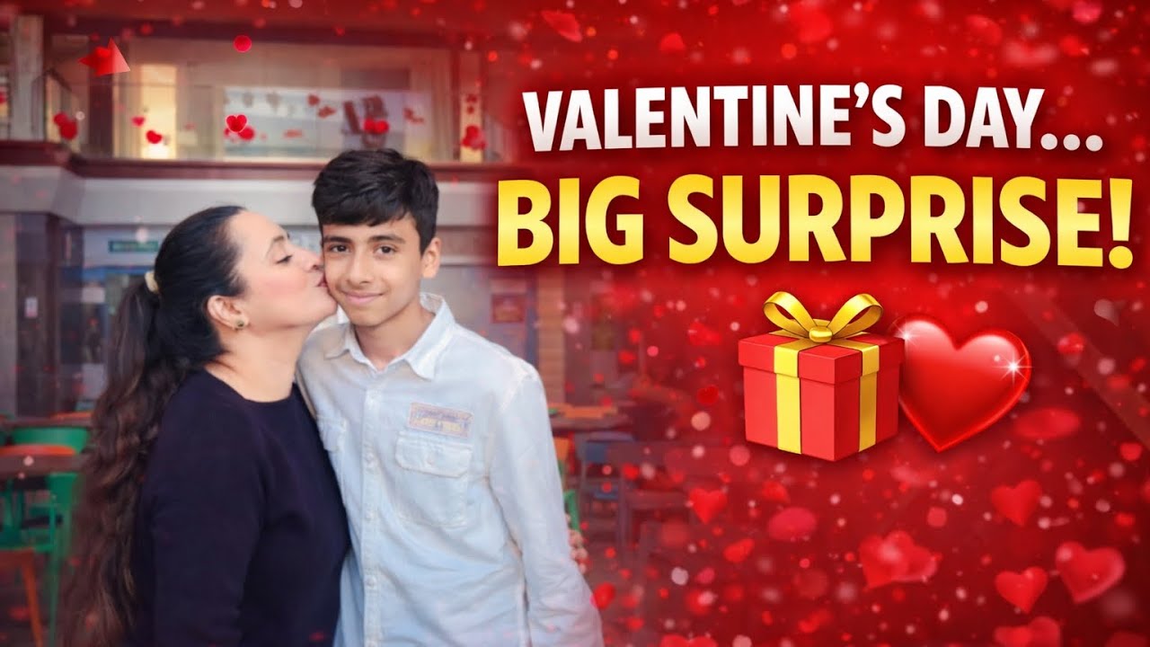 Valentine’s Day big surprise 😮 