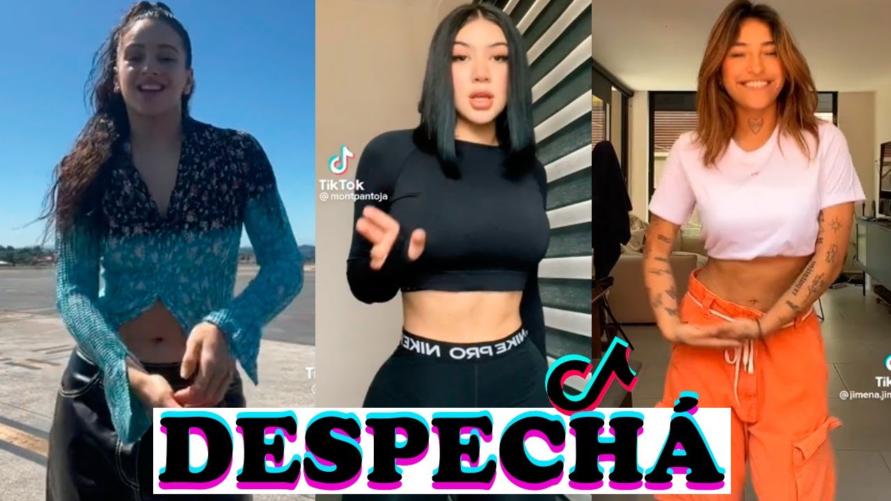 TikTokers Bailan DESPECHÁ - ROSALIA | Despecha tiktok | beby no me llames tiktok