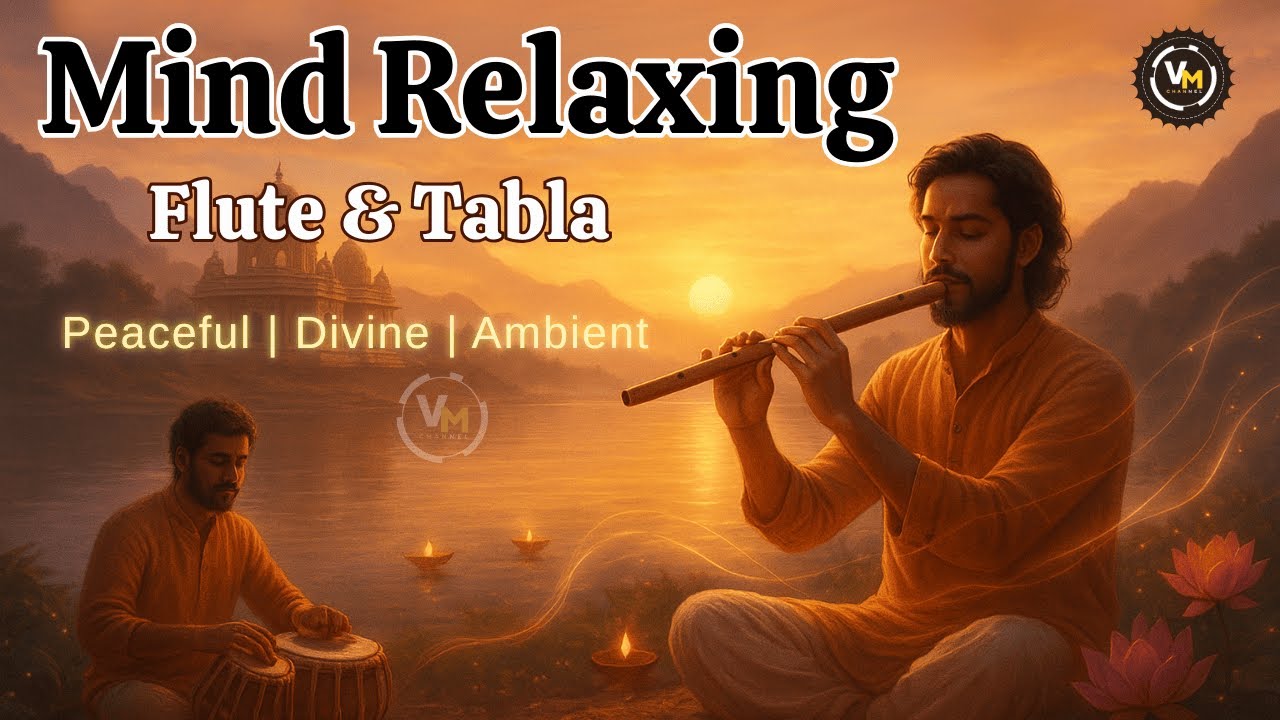 Indian Music for Healing | Flute & Tabla Meditation | Calm Your Mind with Vaanees Music