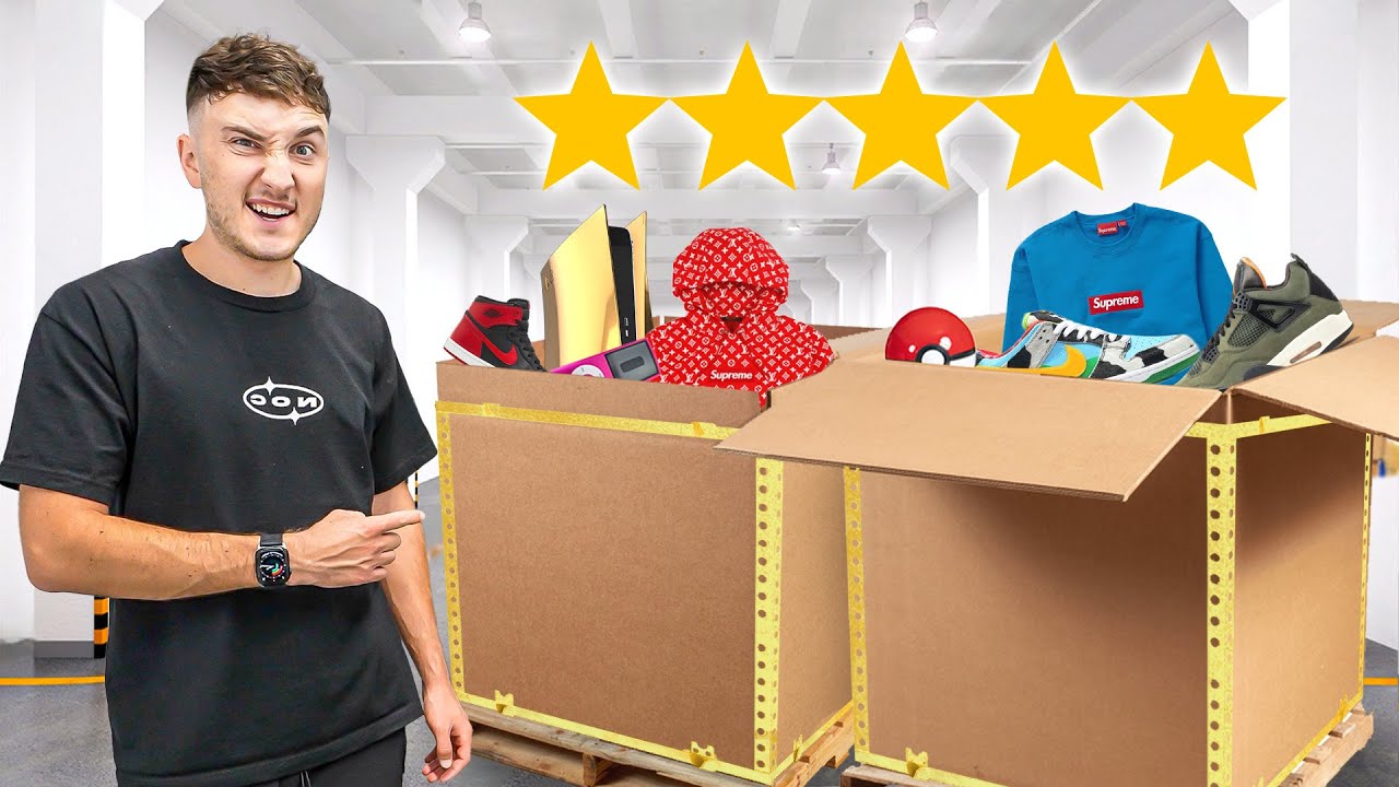 I Bought A GIANT Box Of Limited Edition Items For CHEAP
