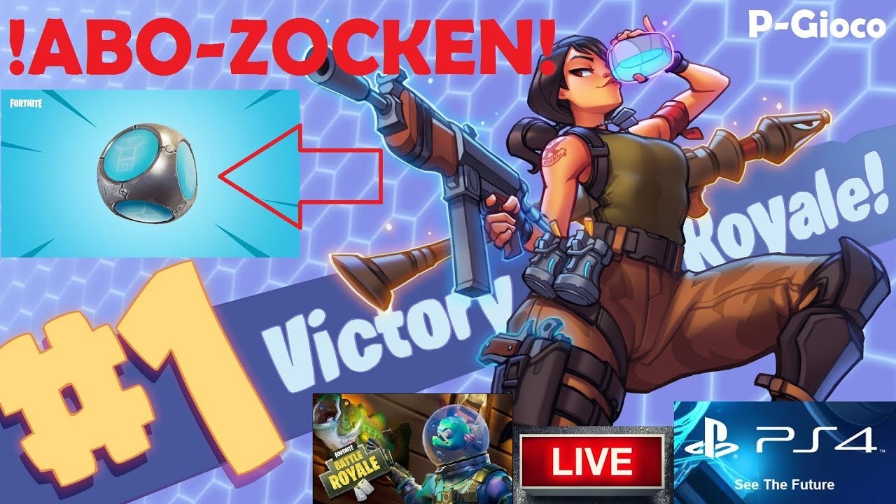 LEGEND&Auml;RER FISCH-SKIN│ABO-ZOCKEN │Fortnite Battle Royale LIVE 🔴 #Live #PS4 #Road to 7k