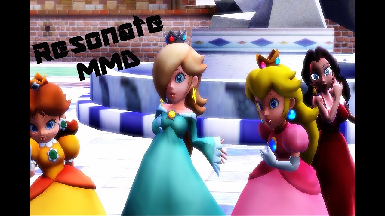 Resonate MMD (Pauline, Princess Peach, Daisy, and Rosalina)