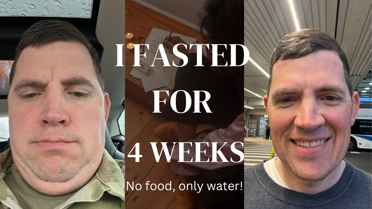 🔥 28-Day Water Fasting Journey: My Transformation Story 🔥NO FOOD FOR 4 WEEKS!!!