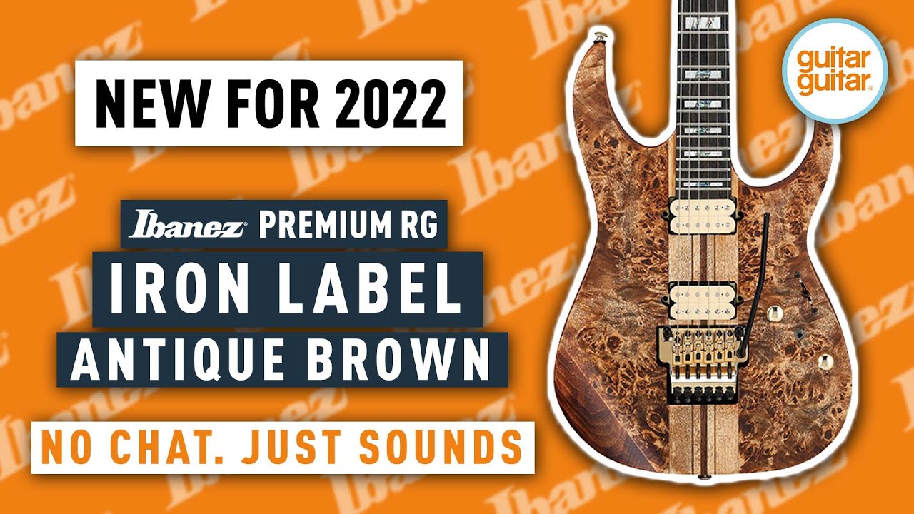 Ibanez 2022 Premium RG Antique Brown | No Chats, Just Sounds