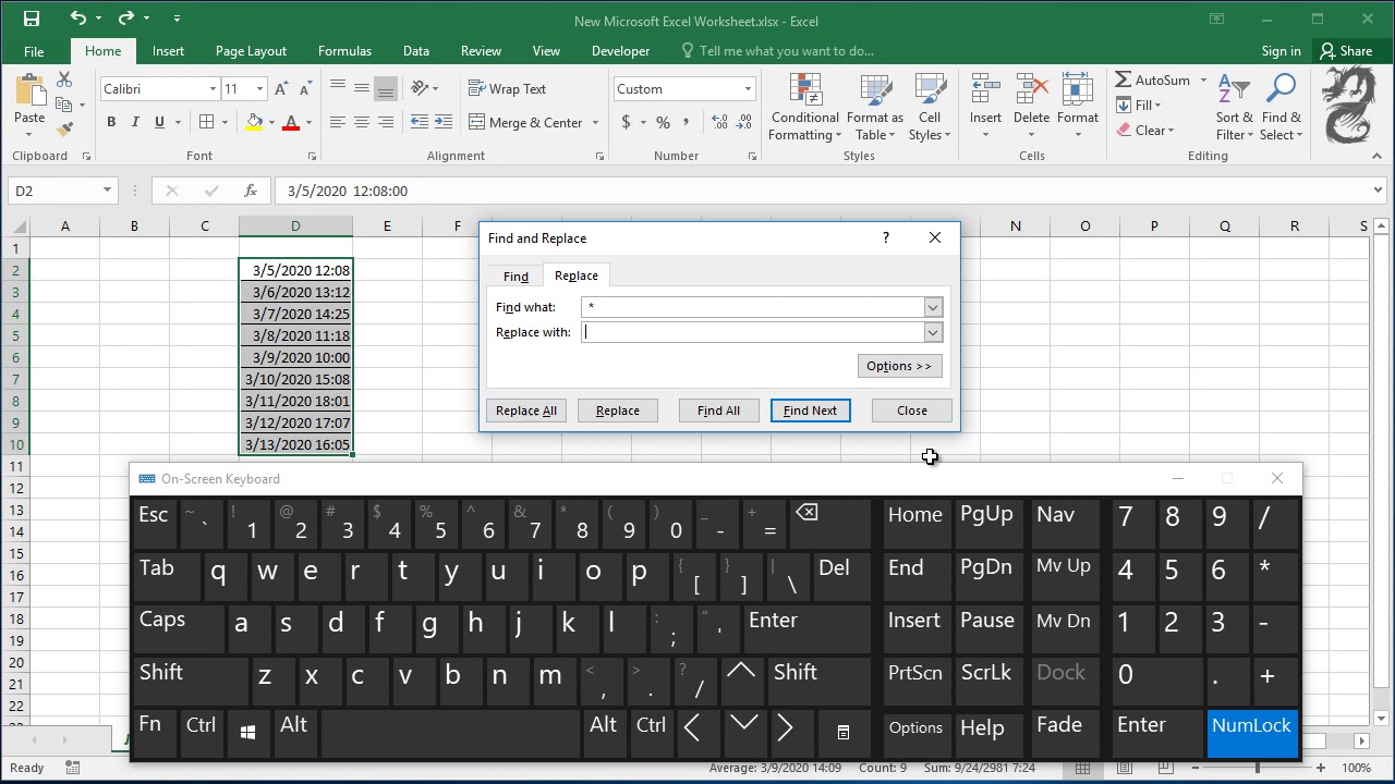 How To Remove Time From Date In Excel