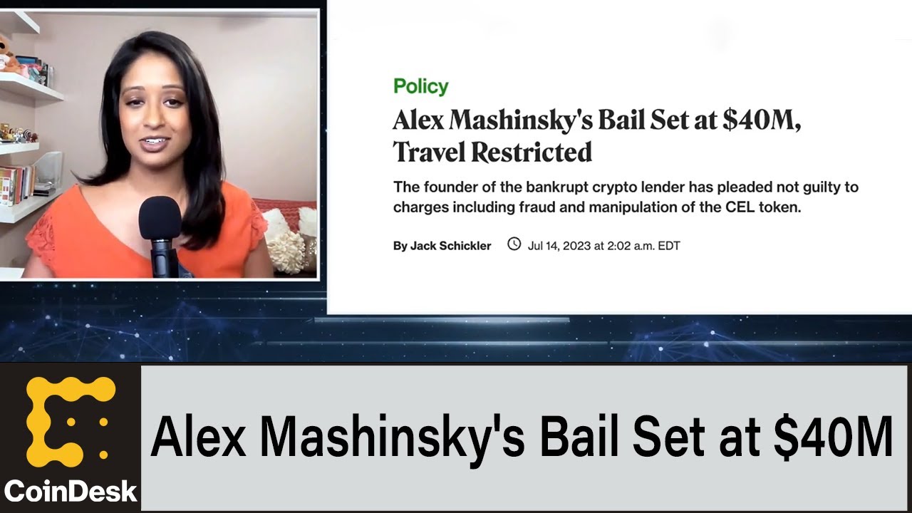 Ex-Celsius CEO Alex Mashinsky's Bail Set at $40M, Pleads Not Guilty to 7 Counts