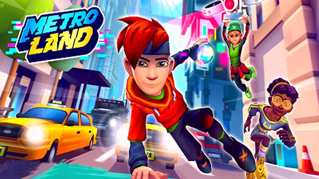 MetroLand - Endless Arcade Runner - (by Kiloo) Android Gameplay #1
