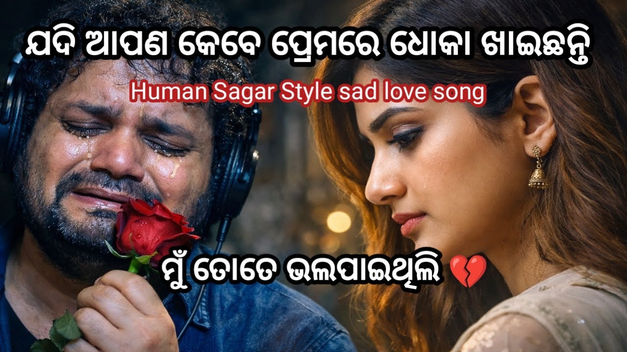 ମୁଁ ତୋତେ ଭଲପାଇଥିଲି 💔 | Human Sagar Style Odia Sad Song | Heart Touching Love Song
