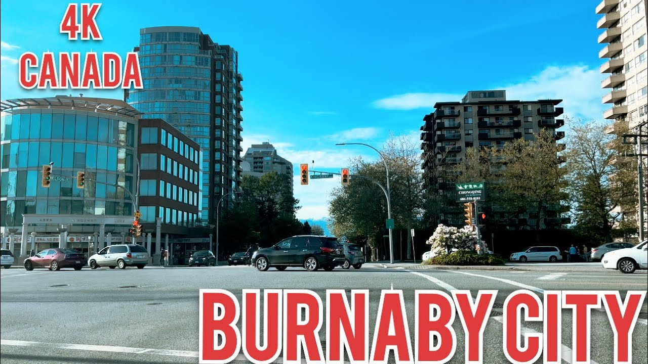 [4K]Walk Canada,Driving around Burnaby Vancouver,BC Jun 2022