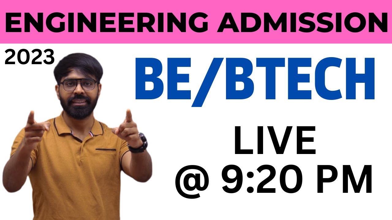 BE/B.TECH ENGINEERING ACPC ADMISSION PROCESS 2023 | LIVE SESSION | SAVAL APKE JAVAB HAMARE..