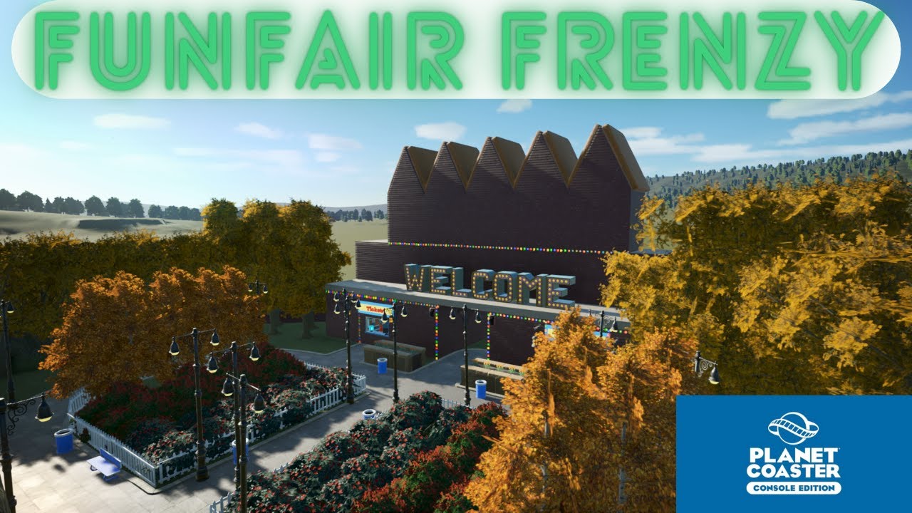 A BRAND NEW SERIES BEGINS! | FUNFAIR FRENZY | LET'S PLAY PLANET COASTER CONSOLE EDITION | Episode #1