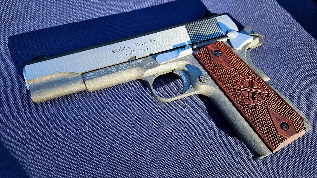 Пневматическая винтовка Springfield Armory 1911 MilSpec .177 BB! Распаковка и стрельба из лимитир...