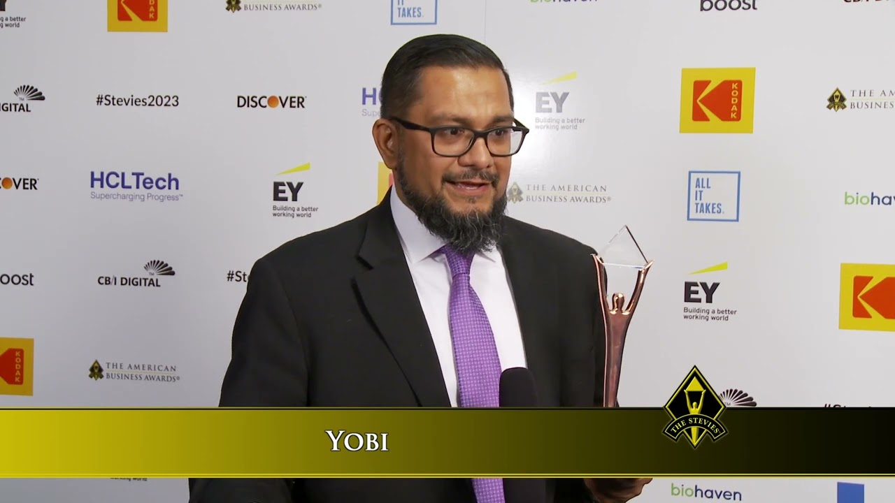 Yobi is a Stevie® Award Winner in The 2023 American Business Awards®