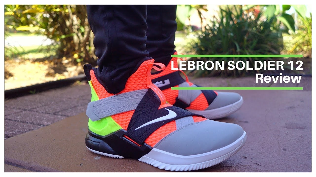 Lebron Soldier 12 Reviews on Feet