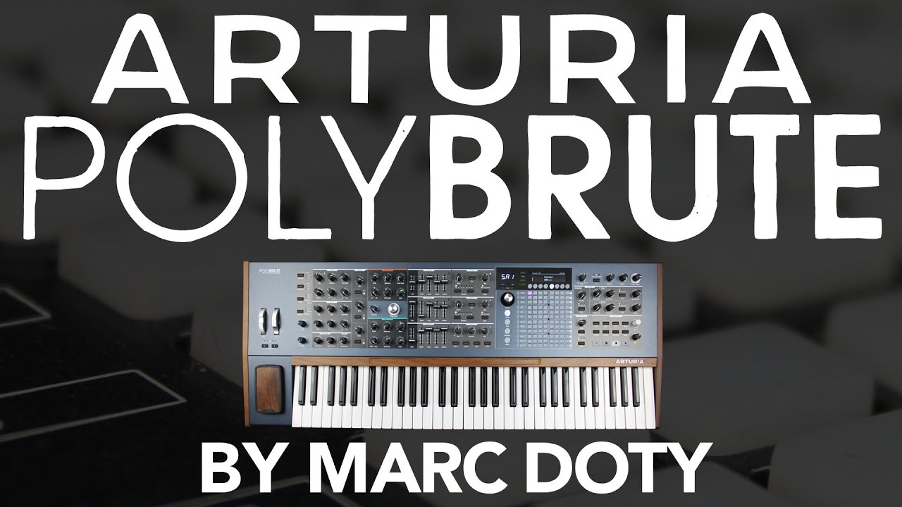 23-The Arturia PolyBrute-Ribbon Controller