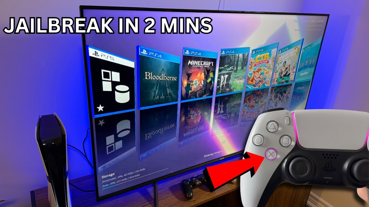 Easiest Jailbreak method on Ps5 (2025)(In 2 minutes)