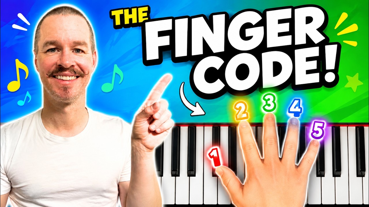 Piano Lessons for Kids - 3 - Finger Numbers  #piano #kids