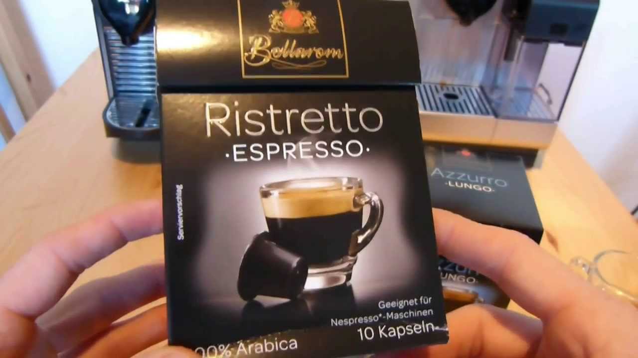 Lidl Bellarom Kaffeekapseln im Test - kompatibel mit Nespresso-Maschinen