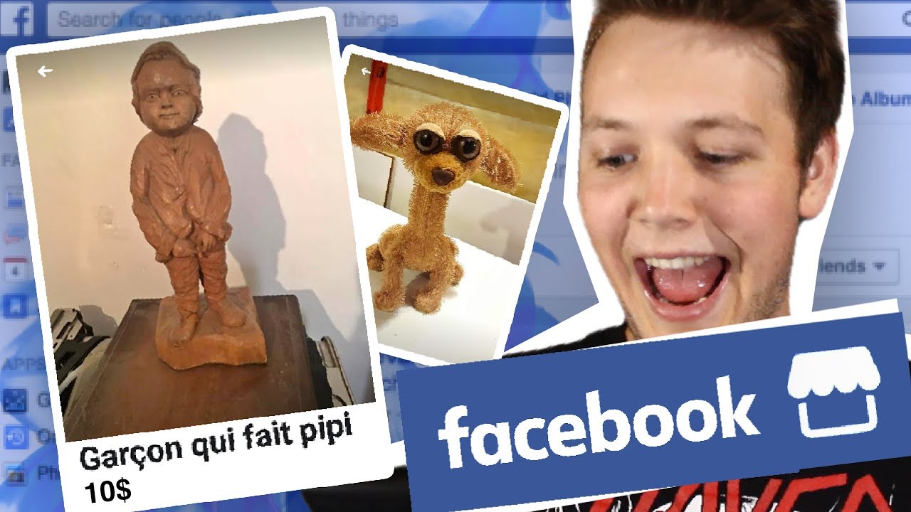 Je découvre le Facebook Marketplace...