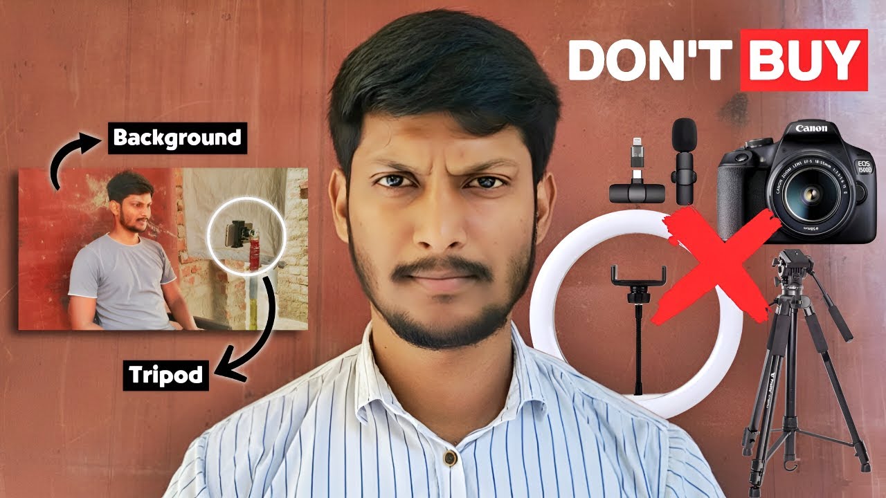New Youtubers, Avoid Wasting Money on these 5 things