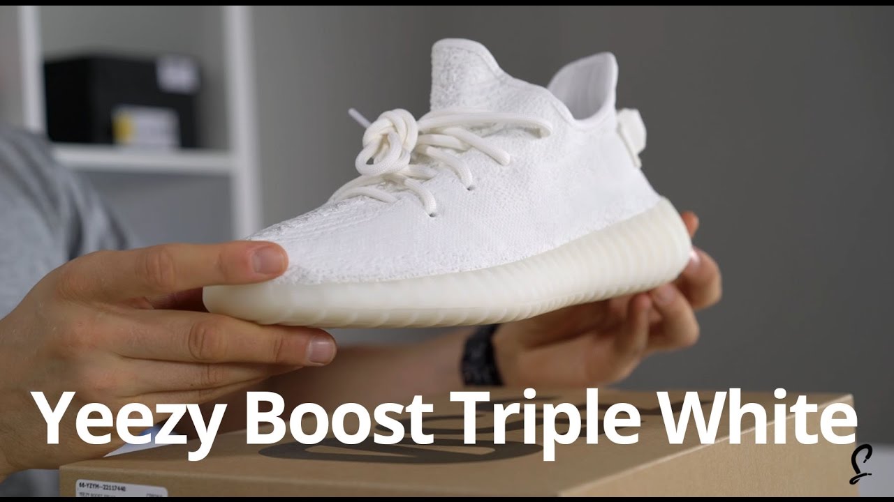YEEZY Triple White OFFICIAL Review & Reactions Video Info