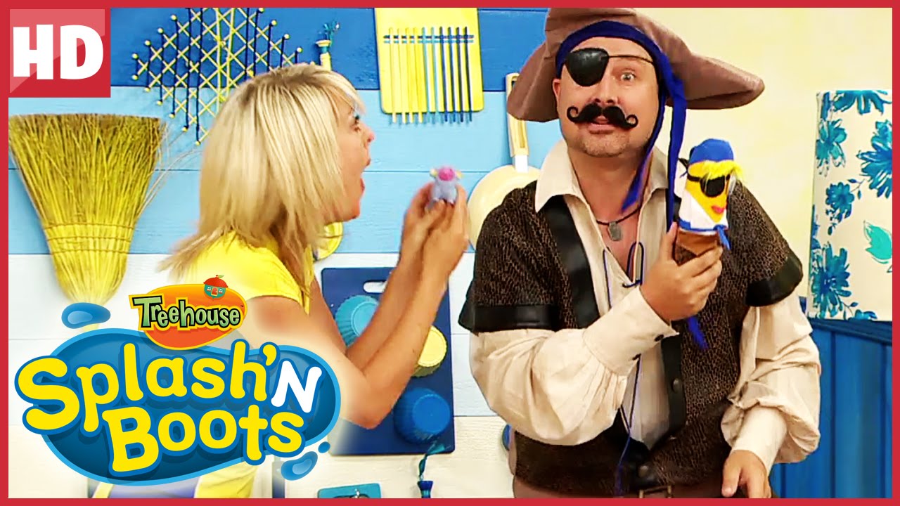 Splash'N Boots | Pirate Mystery: The Baa'ing Head | Funny Show for Kids!