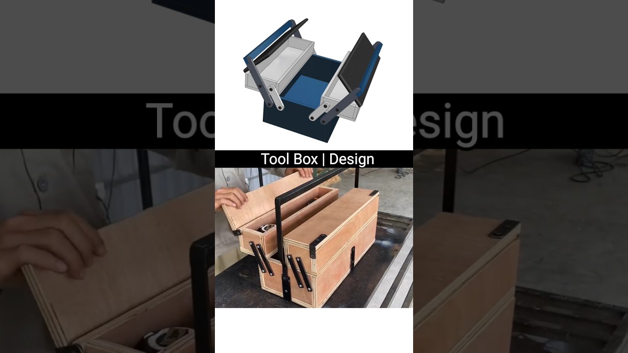 Tool Box Design #engineering #mechanism #mechanical #mechanicaldesign