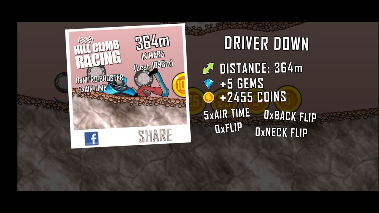 Hill climb Racing new record new zone👑😱