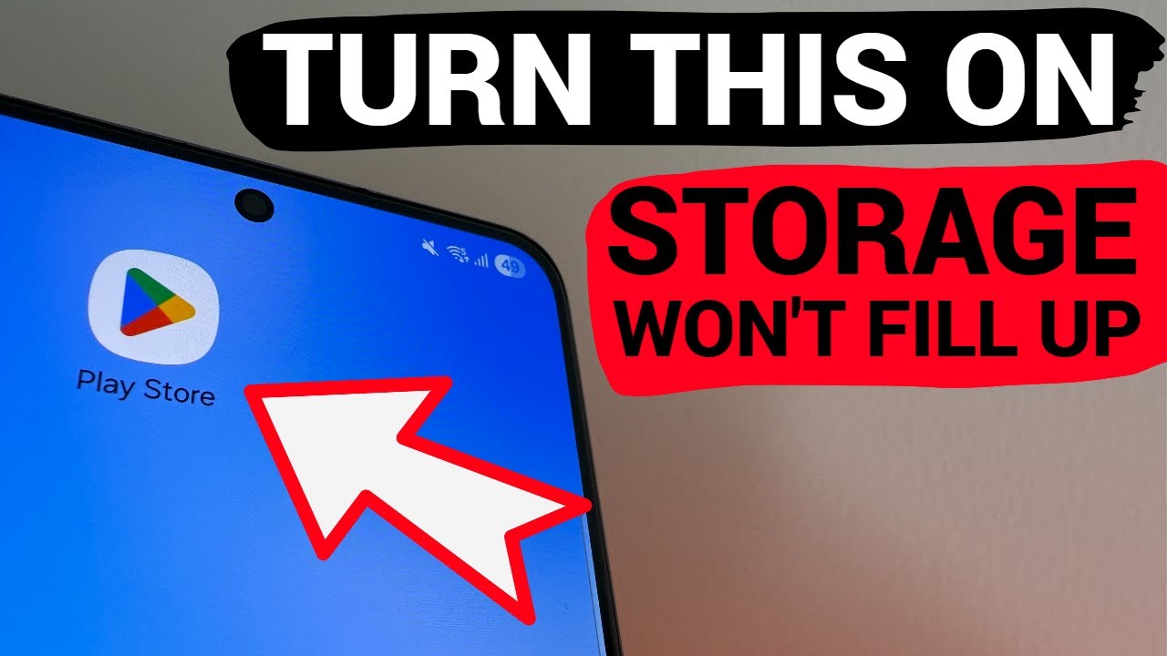 Turn This On in Play Store to Free Up Phone Storage Without Deleting Anything