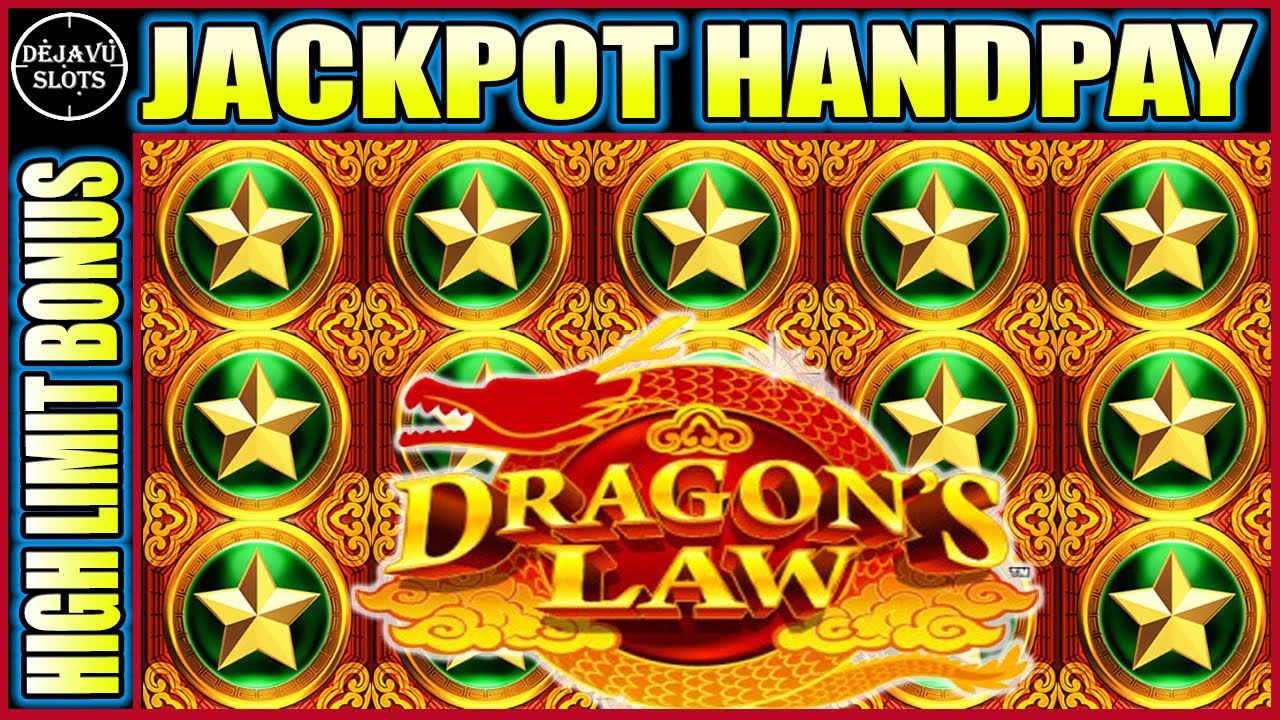 AMAZING WILDS JACKPOT HANDPAY HIGH LIMIT DRAGON LAW SLOT MACHINE
