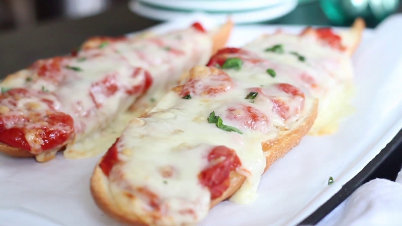 Recept Italiaanse pizza broodjes maken