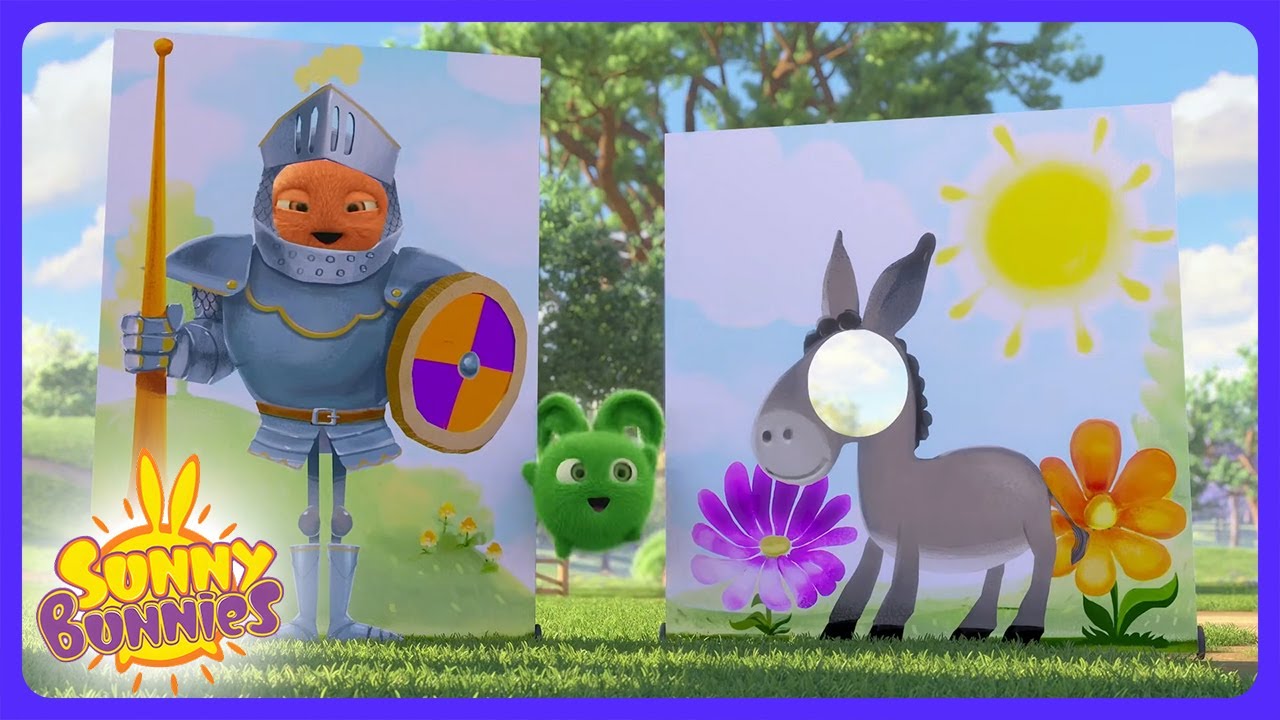 Sunny Bunnies - Smart Træk-og-Slip Krig | Børnefilm | WildBrain Læringslaboratoriet