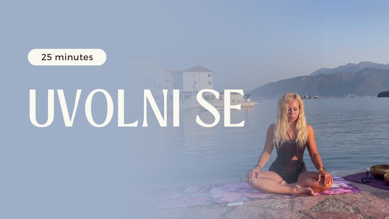Poklidná jóga s afirmacemi a zvuky tibetských mis zaměřená na pocit uzemnění a bezpečí