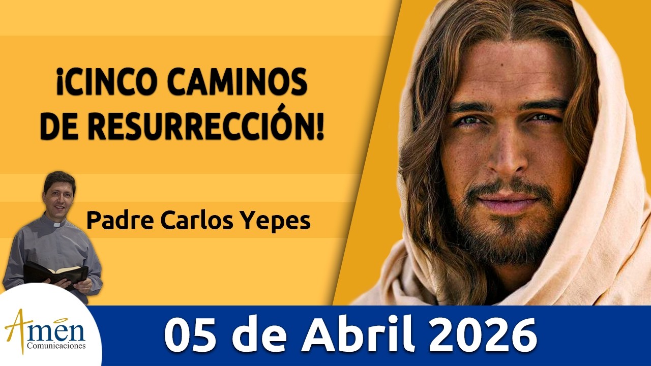 Evangelio De Hoy, Domingo Resurrecci&oacute;n 05 de Abril 2026 #PadreCarlosYepes l Juan 20, 1-9 #Evangelio