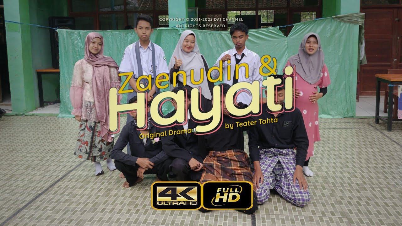 Drama XII Series: Zaenudin & Hayati - Teater Tahta (Ultra HD 4K Version)