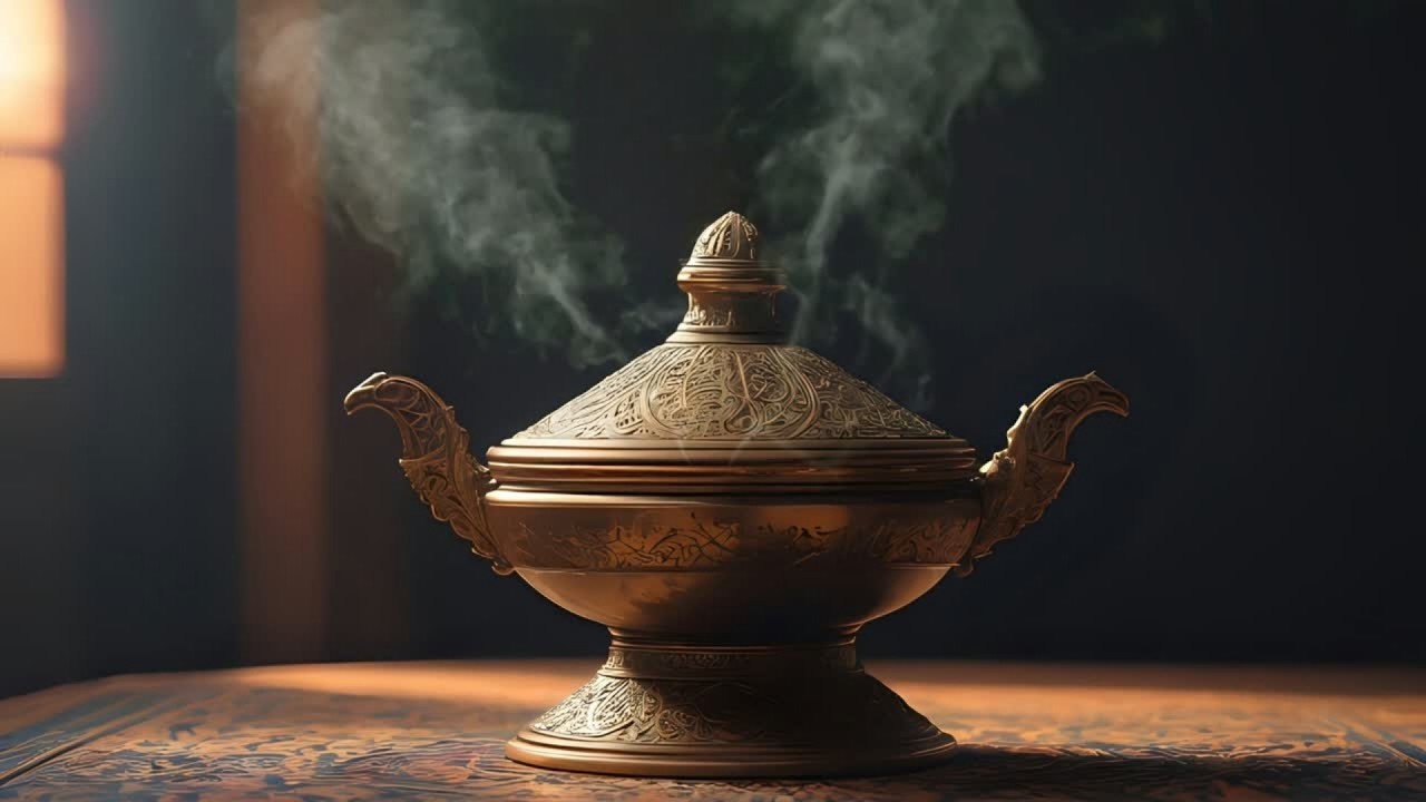 Cozy Ramadan TV Wallpapers 4K🌙✨ | أجواء بخور عربي هادئة
