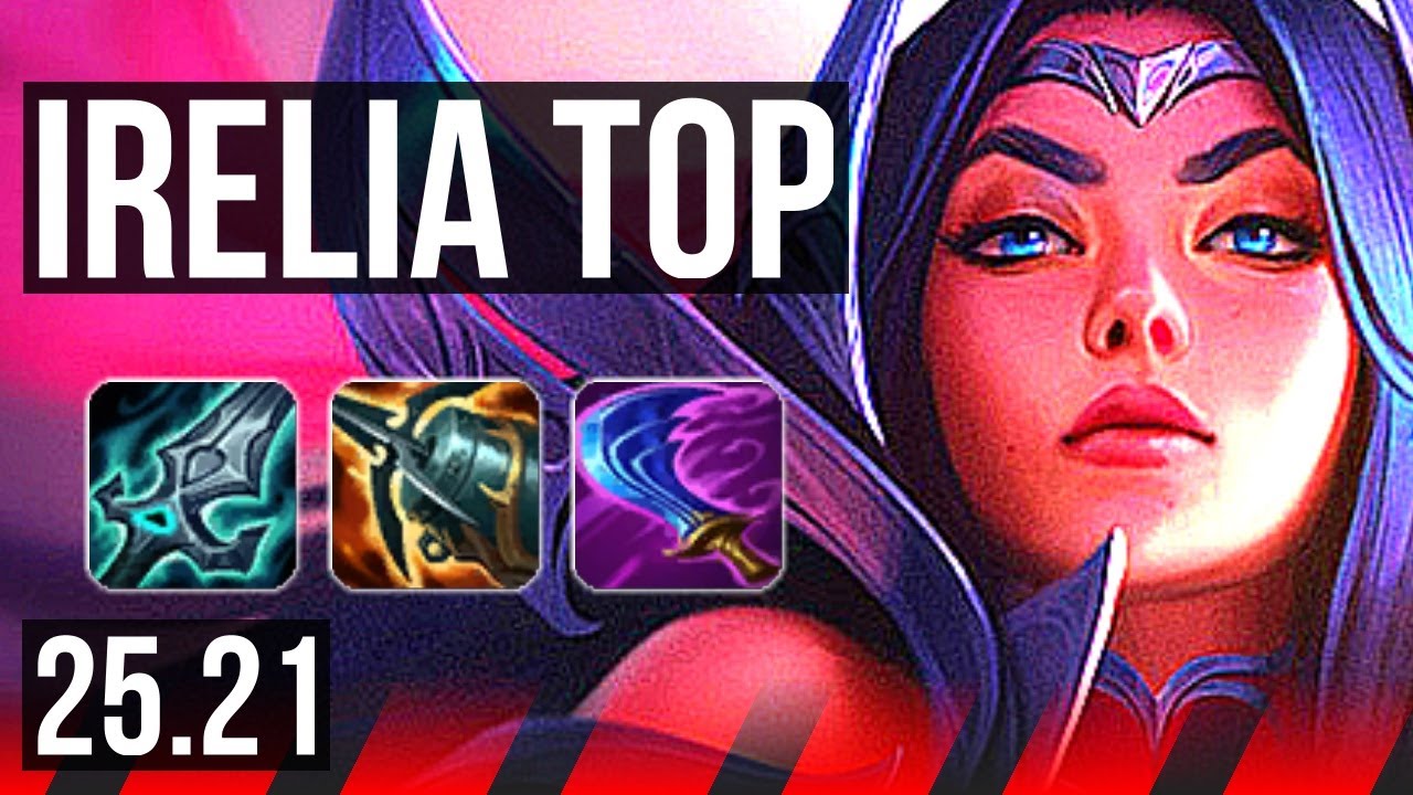 IRELIA vs URGOT (TOP) | 6 solo kills | EUW Master | 25.21